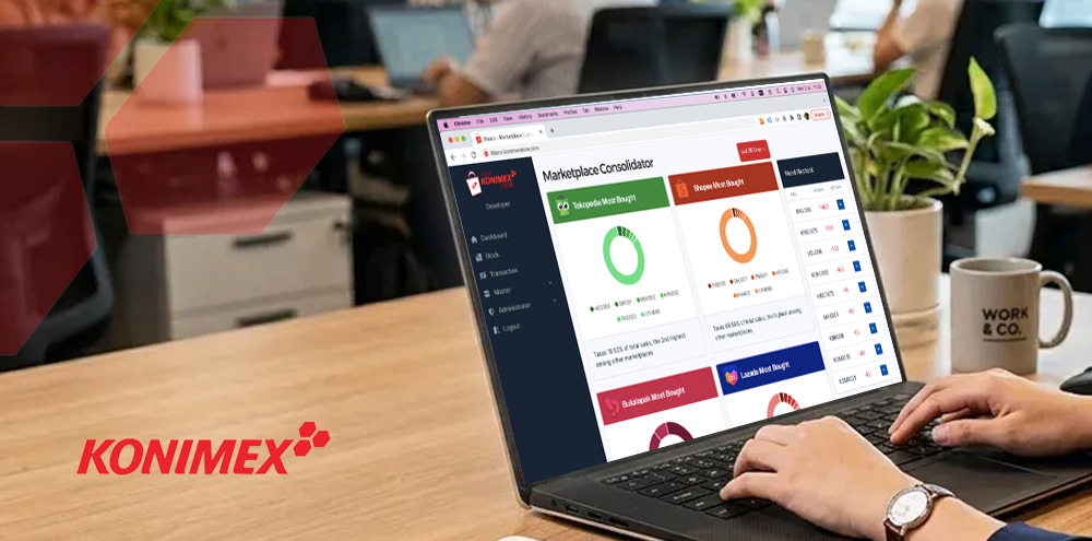 Case study digital marketing Jakarta untuk Konimex - E-Commerce · Web App