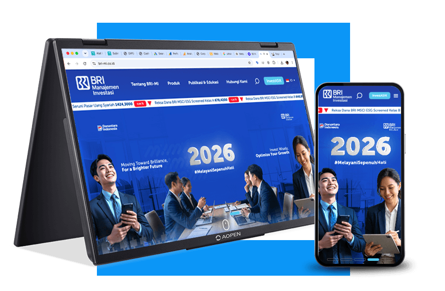 Website design Jakarta untuk BRI Manajemen Investasi - Website Design Development
